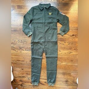 Tipsy elves youth large Green flight pilot Suit new!